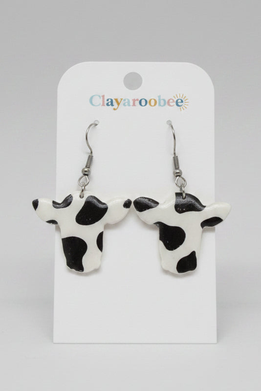 Cow Head Dangle, Resin Coated