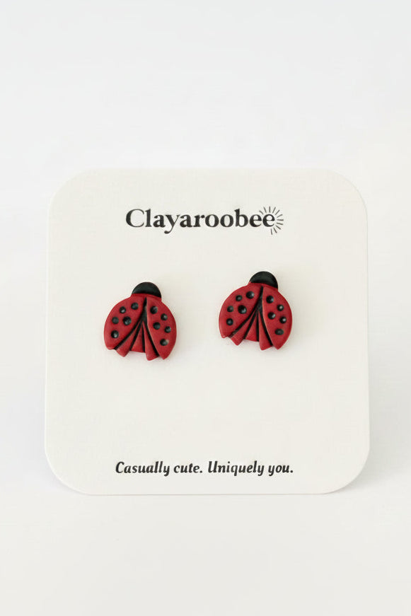 Ladybug Stud