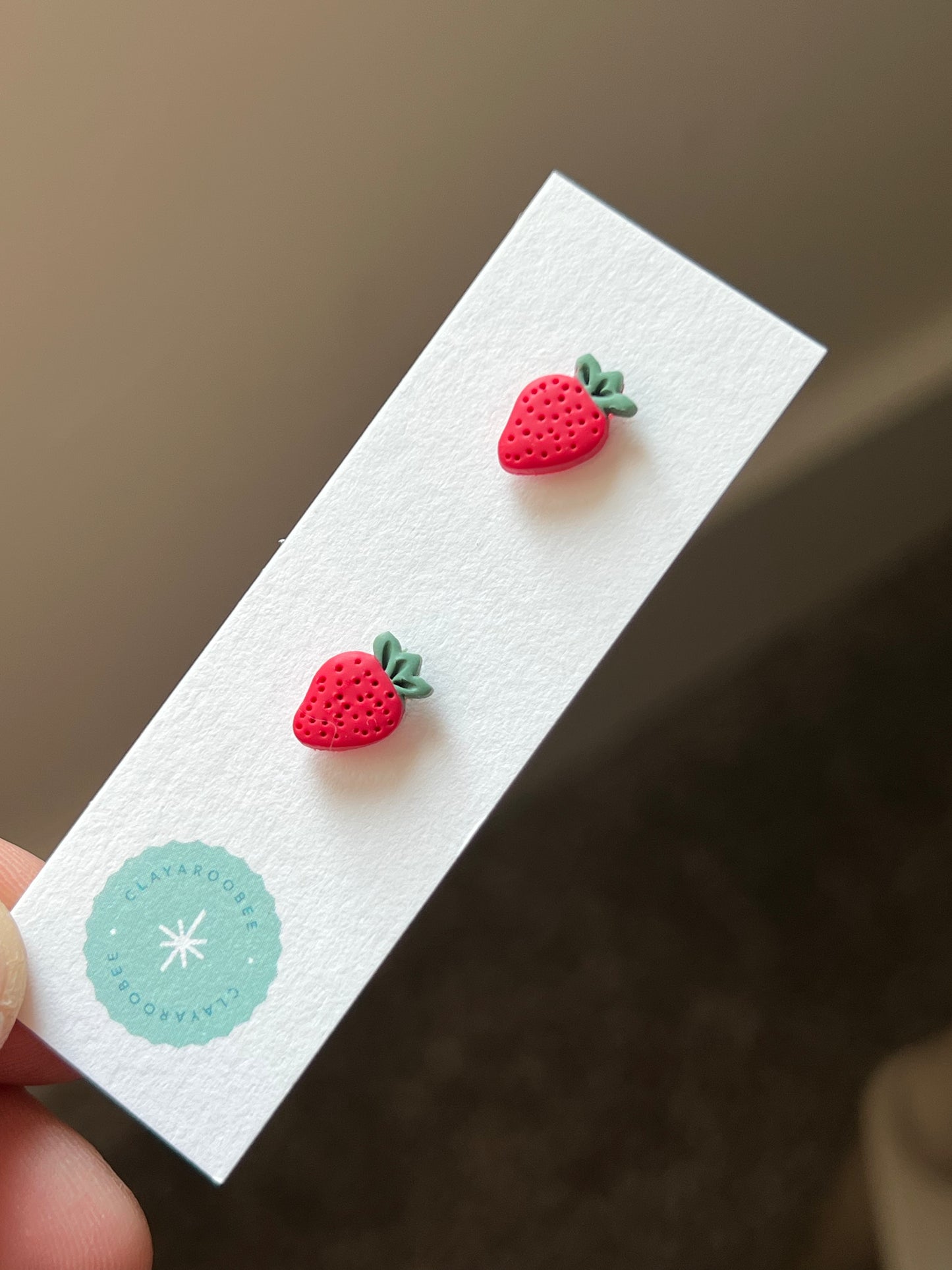 Strawberry Studs