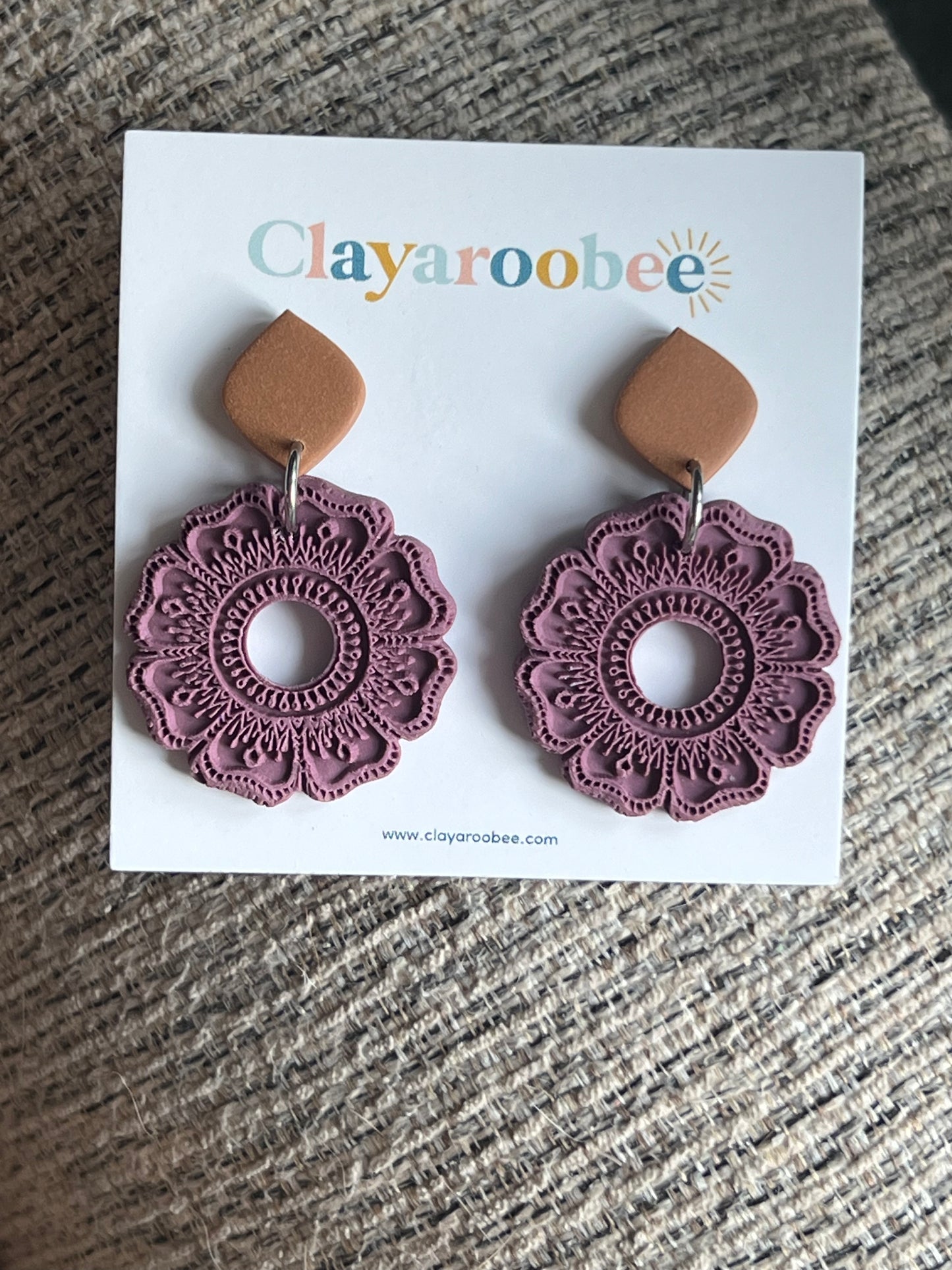 Plum Floral Mandala