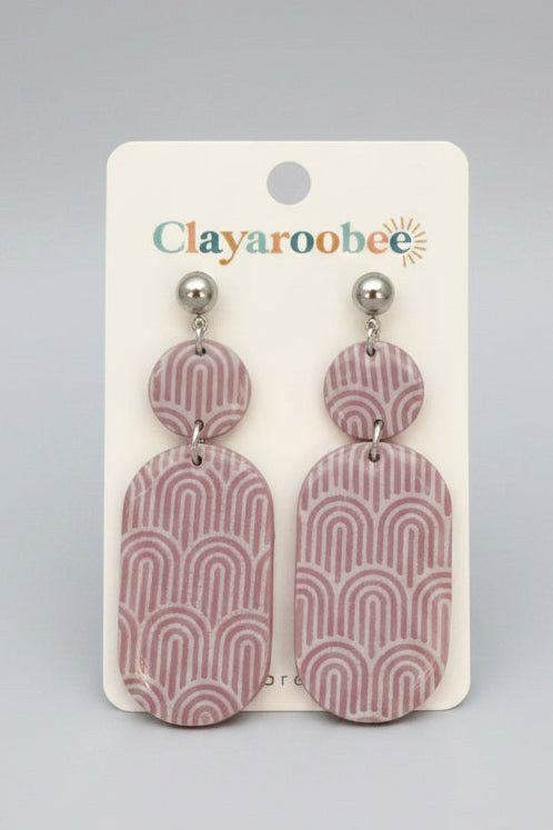 Multi Pc Dangle, Arch Design, Pale Purple