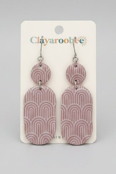 Multi Pc Dangle, Arch Design, Pale Purple