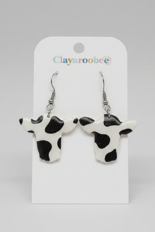 Cow Head Dangle, Resin Coated