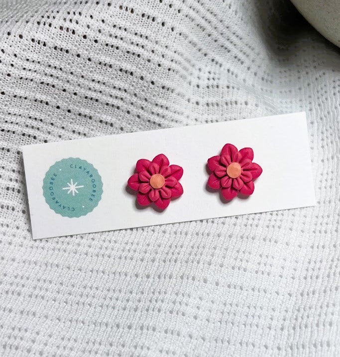 Flower Studs: The Lucy