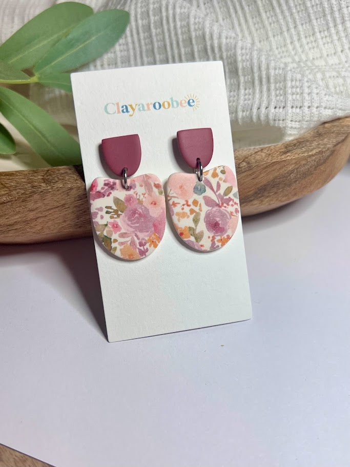 Floral Design Dangles: The Eulalie