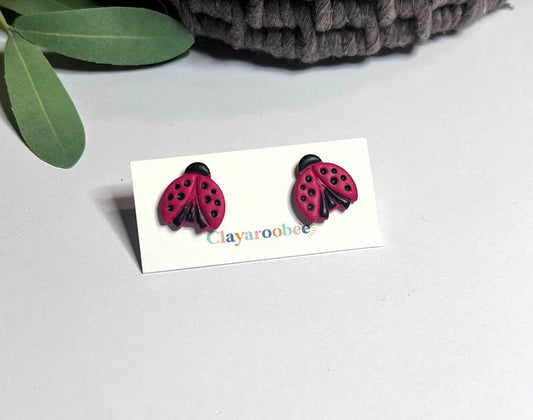 Cute & Fun Studs: Ladybugs